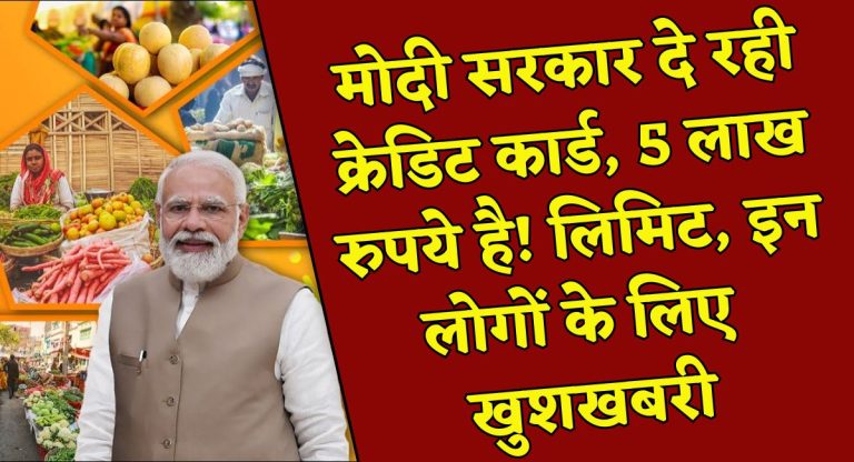 SME Credit Cards : मोदी सरकार दे रही क्रेडिट कार्ड, 5 लाख रुपये है लिमिट, इन लोगों के लिए खुशखबरी